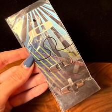 2010 Oakley Batwolf Replacement Interchangeable Sunglasses Icon Silver Set of 2