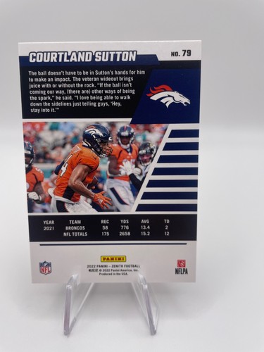 2022 Panini Zenith Football Base & Parallels 1-100 You Pick Complete Your Set - Picture 173 of 219