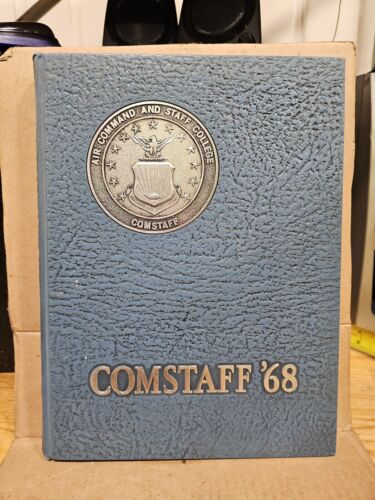1968 Rocznik Comstaff, Air Command and Staff College, Maxwell AFB, Alabama  - Zdjęcie 1 z 5