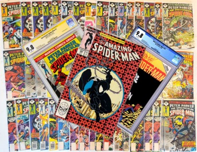 SPIDER-MAN CGC 9.8 | MARVEL | DC | GRAB BAG LOT! | ONE CGC BOOK + TEN RAW BOOKS