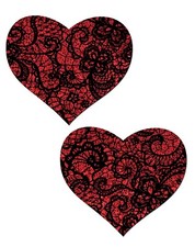 PASTEASE brand Pasties Fancy Glitter Heart Nipple Pasties Buy 2 Get 1 Free