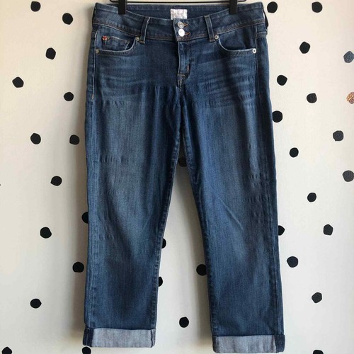 Hudson Ginny Crop Straight Cuffed Jean 