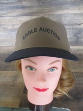 VTG Trucker Snapback Hat Cap -  EAGLE AUCTION SERVICE SALES