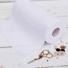 Premium Felt Roll - 12" x 10yd - White - Soft Wool-Like 1.2mm Thick