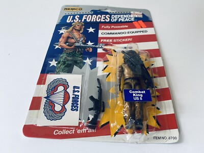 Vintage 1986 Remco US Forces Defenders of Peace - COMBAT