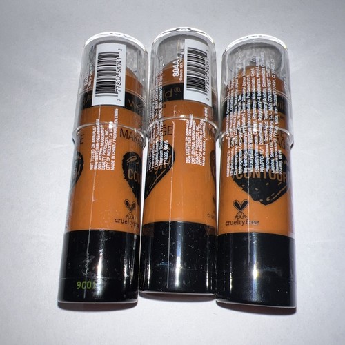 (3-PACK) Wet n Wild Megaglo Makeup Stick Contour in Oak's On You 804A Brand New - Picture 2 of 2