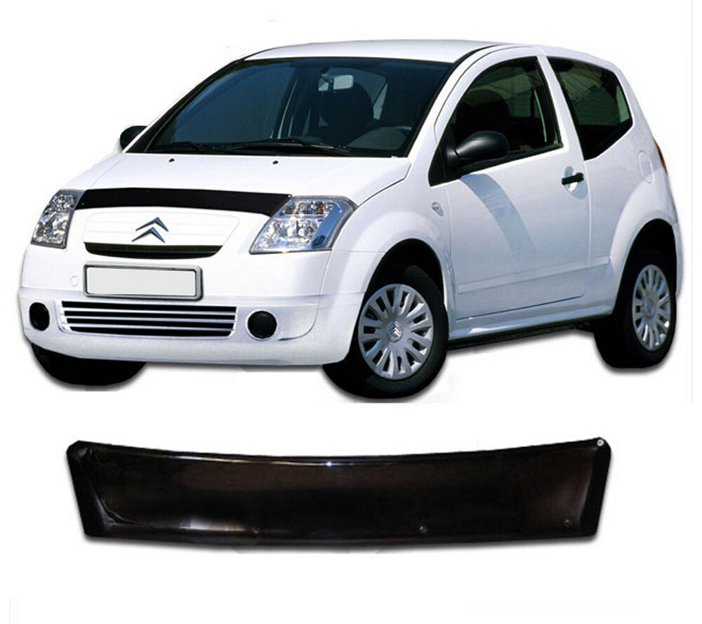 Housse de capot en similicuir résistant pour Citroën C2 Scoutt