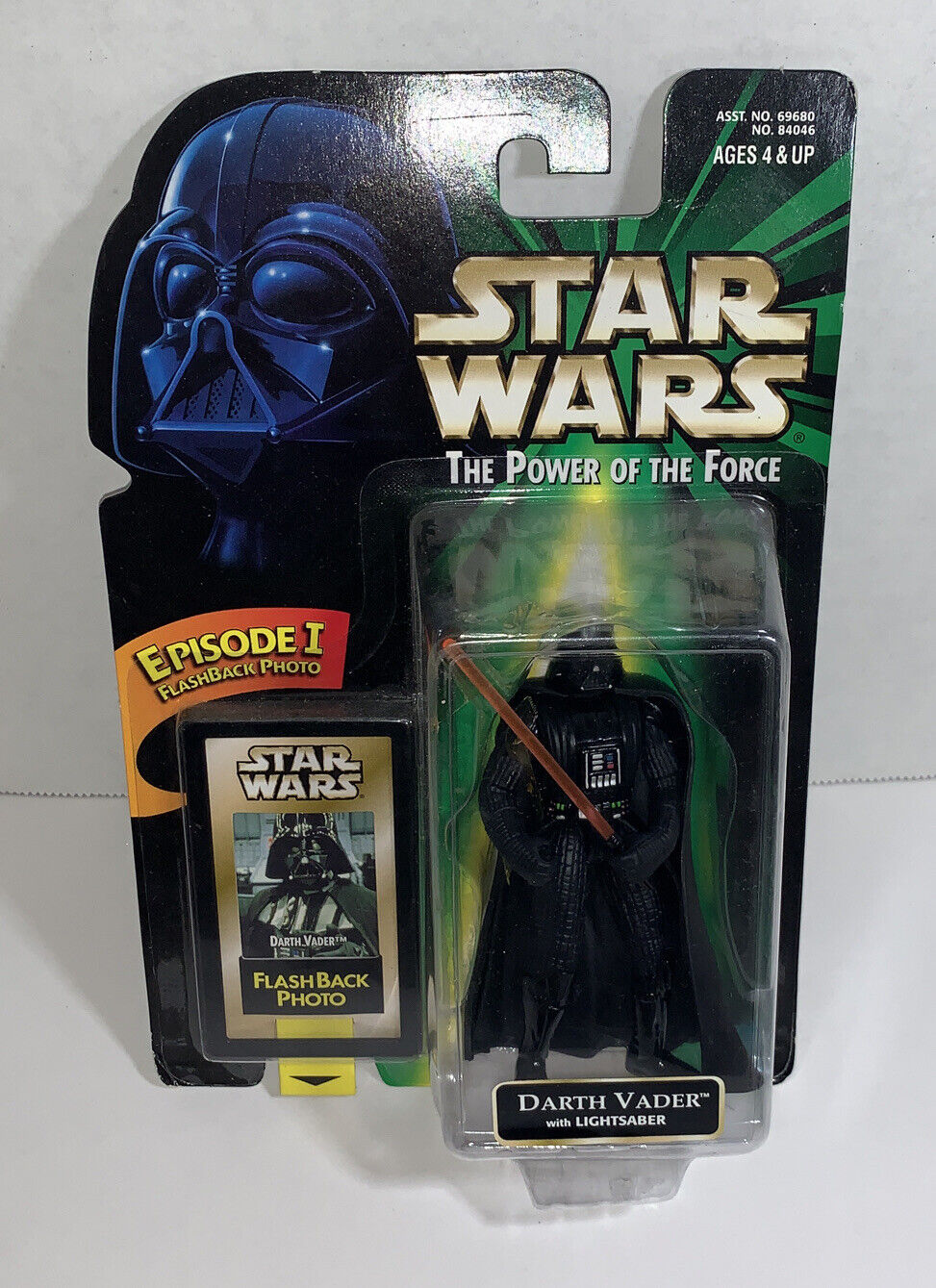 Star Wars Darth Vader Action Figure on Spinning Base 1998 Hasbro