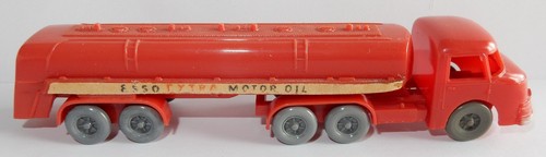 Ein WIKING HO 1/87 Tankwagen Henschel BIMOT Anhänger Zisterne ESSO EXTRA MOTORÖL - Bild 3 von 5