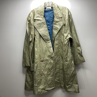 Mycra Pac Designer Wear Full Length Olefin Packable Raincoat One Size USA