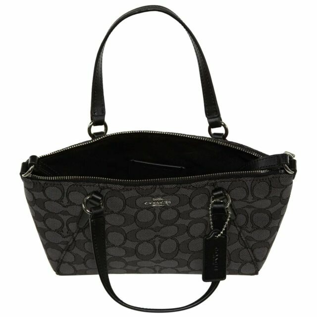 coach mini kelsey black