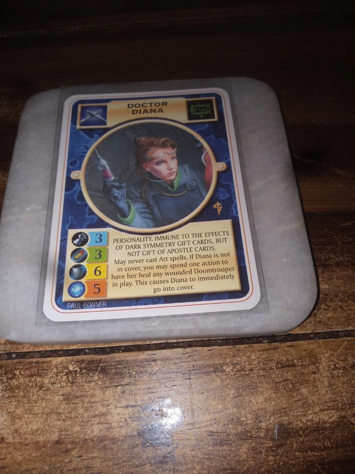 Doomtrooper Lot Of (7) Cards - CARDINAL DURAND, DOCTOR DIANA, DEMNOGONIS CULTIST - Image 3 of 4