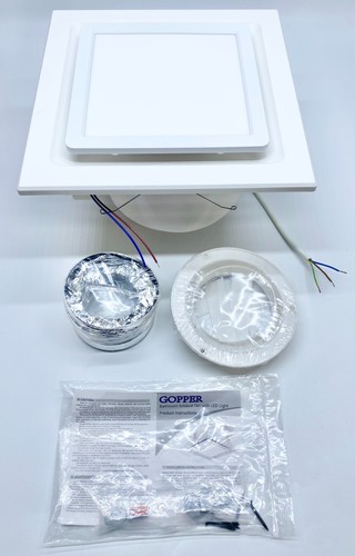 Bathroom Exhaust Fan With Light 12" Bathroom Fan Light Combo - 141CFM - View #4