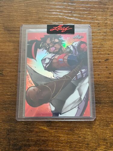 Ronald Acuna Jr. 2023 Leaf Anime Nation Manga #ANB-75 Holo Refractor /311