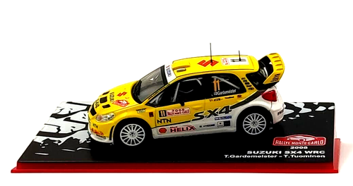 Miniature Suzuki SX4 WRC Andersson 2008 Rallye Monte-Carlo 1:43 - Ixo Altaya