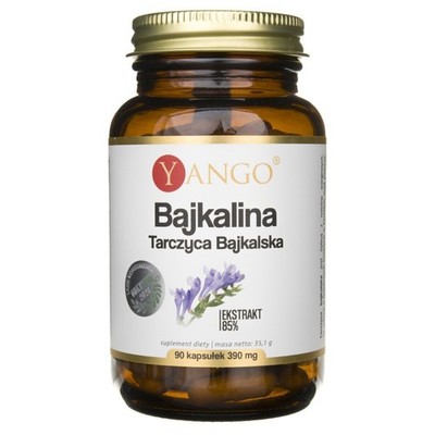 Yango Baicalin (Baikal skullcap, Scutellaria baicalensis) 90 Kapseln