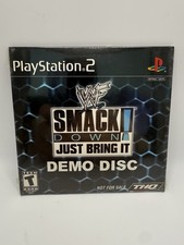 Playstation 2 WWF Smack Down Just Bring It Demo Disc THQ 2001 New