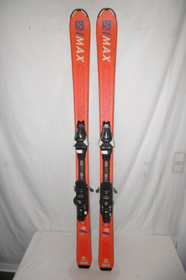 SALOMON SKI '' S MAX '' TOP JUNIOR ALLROUND CARVER 140 CM + BINDUNG