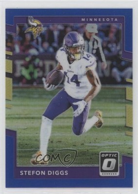 2017 Donruss Optic Blue Prizm 6/149 Stefon Diggs #54 1i0v