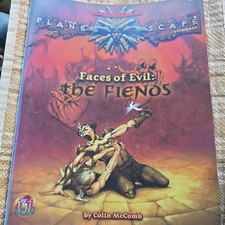 Faces Of Evil: The Fiends Planescape 2630 Advanced Dungeons & Dragons TSR