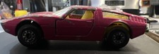 1972 Matchbox Superfast No. 32 Maserati Car Bora Pink Green Base Vintage