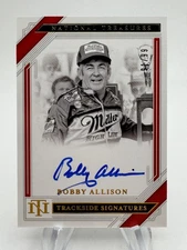 2021 National Treasures BOBBY ALLISON Trackside Signatures Auto /99 #TSBA