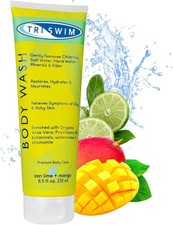 TRISWIM - Chlorine Removal Body Wash, After Swim Care Shower Foam, Moisturizing