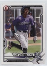2021 Bowman Draft Julio Carreras #BD-30 14x1