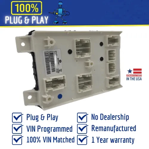 Módulo de control de carrocería RAM 1500/500/3500 BCM 2014 parte # 68236153 Foto 4 de 4