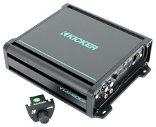 Kicker 48KMA8001 KM Mono Block Marine Audio Amp 800 Watt RMS Monoblock Amplifier
