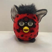 VTG 1999 Furby Spotted LadyBug 8 Plush Big Eyes Not Electronic by Nanco