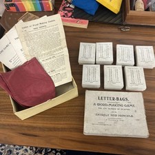 Letter-Bags / Vintage Word-Making Game / Alexander Millar