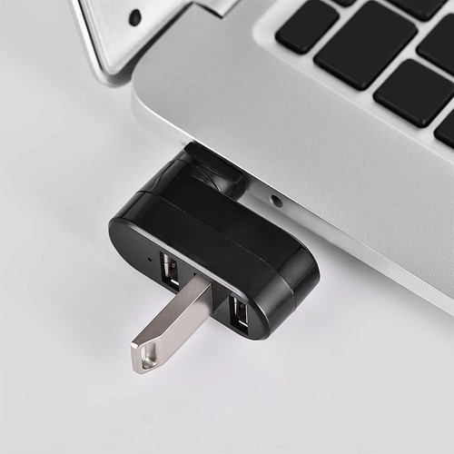 2pcs USB Ultra Hub Plastic USB 2. 0 Adapter High Speeds USB 2. 0 Hub - Afbeelding 11 van 12
