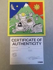 Pez Griz Blotter Art Print Signed PP Printer Proof Limited COA