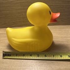 Jumbo X-Large Yellow Classic Rubber Duck Bath Tub Pool Jeep Toy Squeaker New