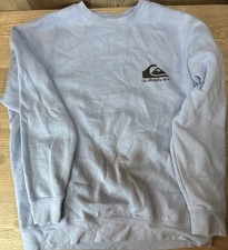 Quicksilver Sweatshirt Men M Blue With Black ...