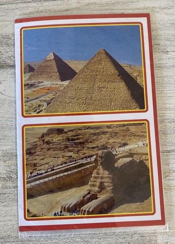 Egypt Coins Stamps Collector Edition Set Collection Booklet Cairo Egyptian - Picture 4 of 4