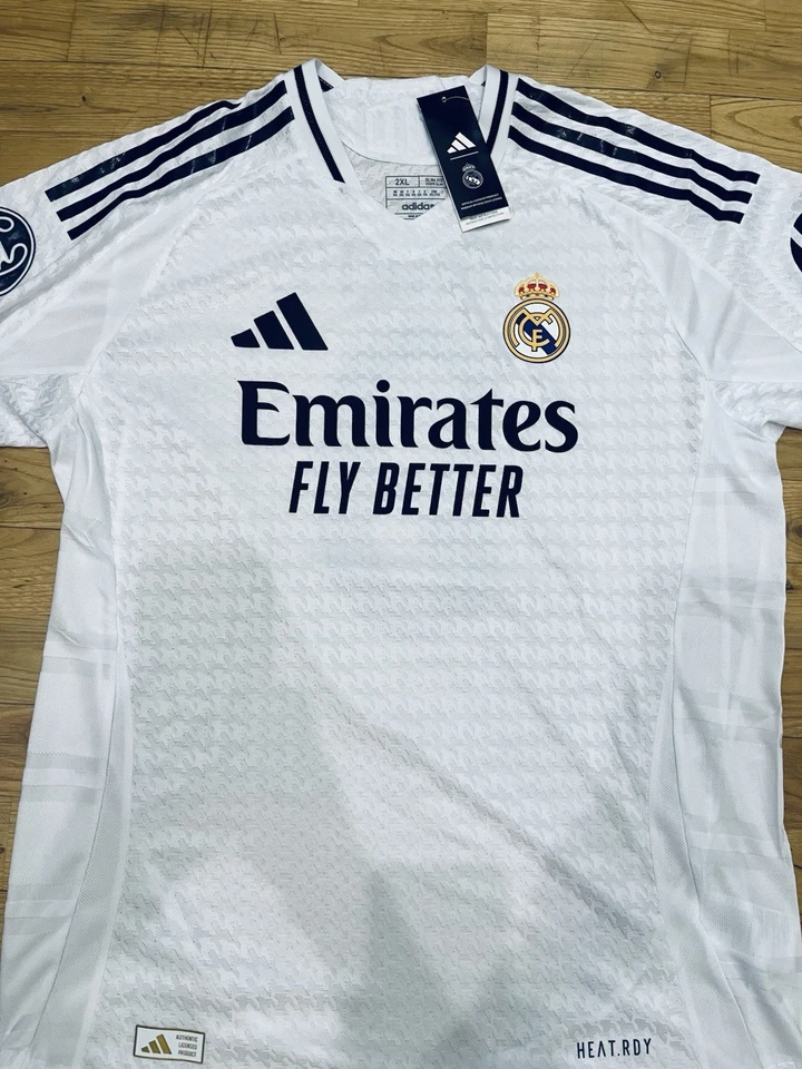 Camiseta Real Madrid 2024/2025. Talla XXL versión jugador. Dorsal 9 Mbappe - Imagen 3 de 4