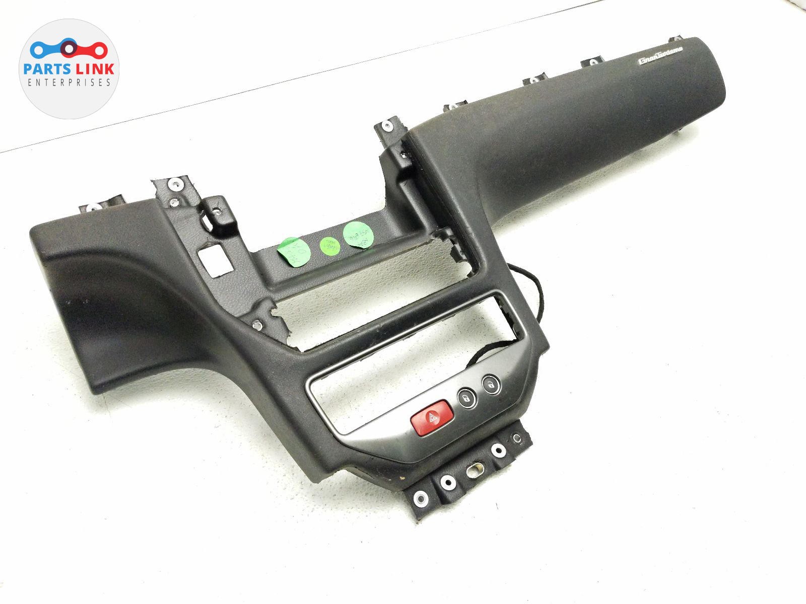 2007-17 MASERATI GRANTURISMO RIGHT DASH TRIM CENTER RADIO BEZEL COVER SWITCH 145