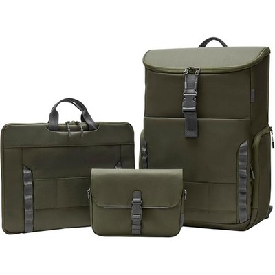 NEW HP 15.6-inch Modular Laptop Backpack (Olive Green) - 9J496AA
