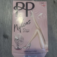 Pretty Polly Nylons 10 Denier Gloss Tights Womens Size Small Tivoli *Brand New*