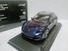 Minichamps  1:43 Porsche Taycan Cross Tourismo 2022 Blue Touring Model 
