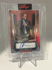 2025 Leaf HOWIE ROSEMAN Eagles Road to Victory Orange Auto /45 GOAT