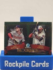 2022 Bowman Draft - Blackjack Elijah Green, Jake Bennett #BJ-5 (RC)