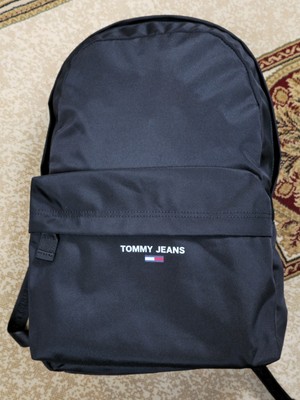 Tommy Jeans Men's Backpack – Recycled Polyester, Mesh Canvas