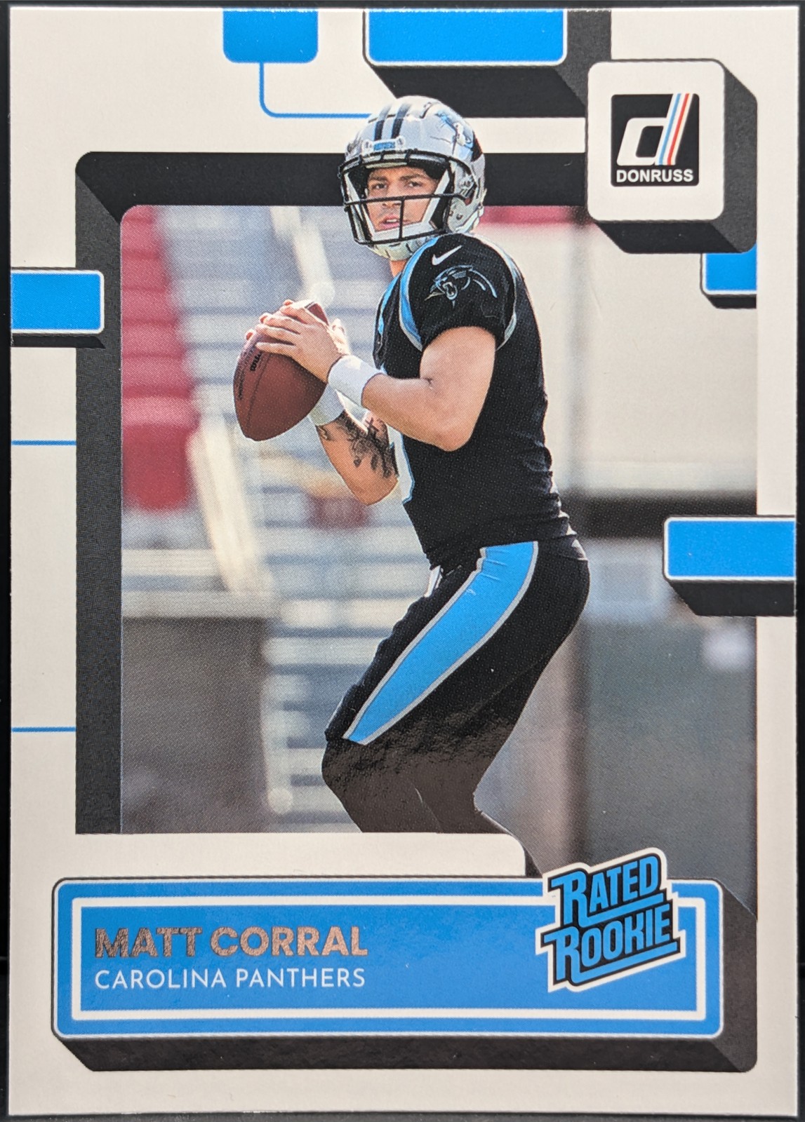 2022 Donruss #302 Matt Corral Carolina Panthers