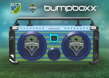 REFURBISHED BUMPBOXX Flare8 Seattle Sounders FC Bluetooth Boombox Speaker 200w