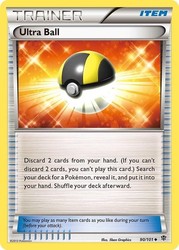 Ultra Ball 90/101 Plasma Blast Uncommon Trainer