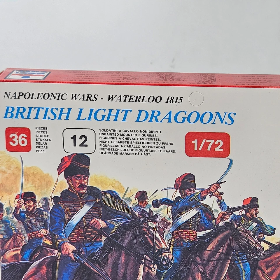 ESCI No. 230 1/72 Scale British Light Dragoons Napoleonic Wars Plastic Kit Boxed - Image 2 of 4