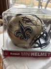 Reggie Bush - Signed Mini New Orleans Saints Helmet w/ COA – Autographed – NFL